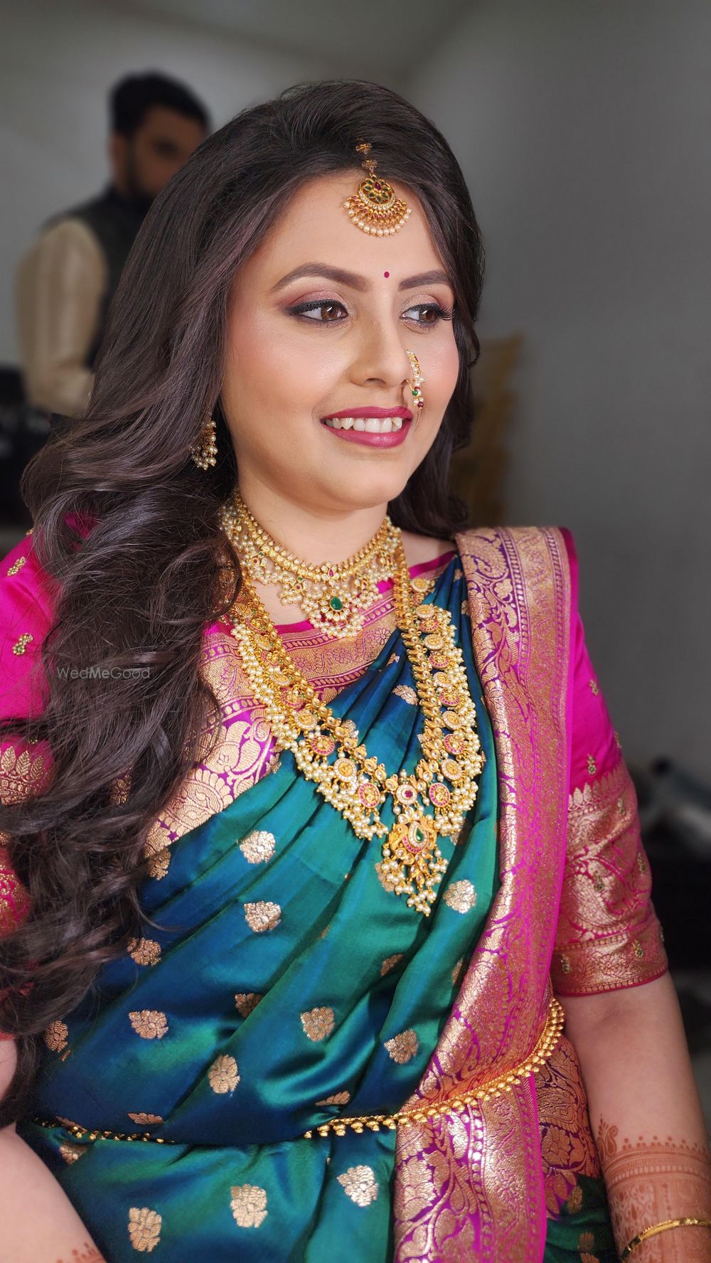 Photo From Bride Kinnari - Engagement Sangeet Wedding Reception - By Wow - Makeup Artist Reena