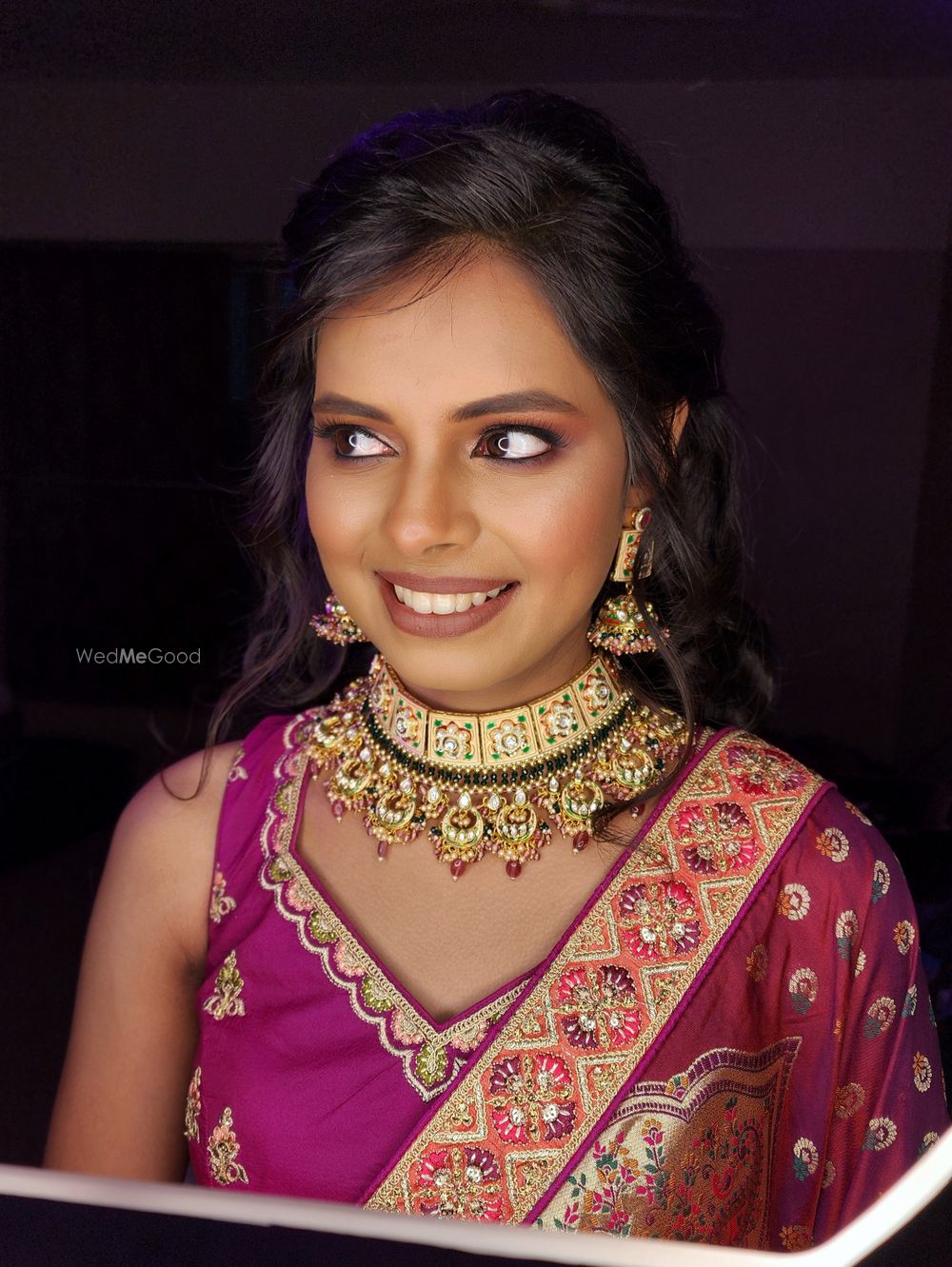 Photo From South Bride Ashvita - Sangeet & Wedding Look - By Wow - Makeup Artist Reena