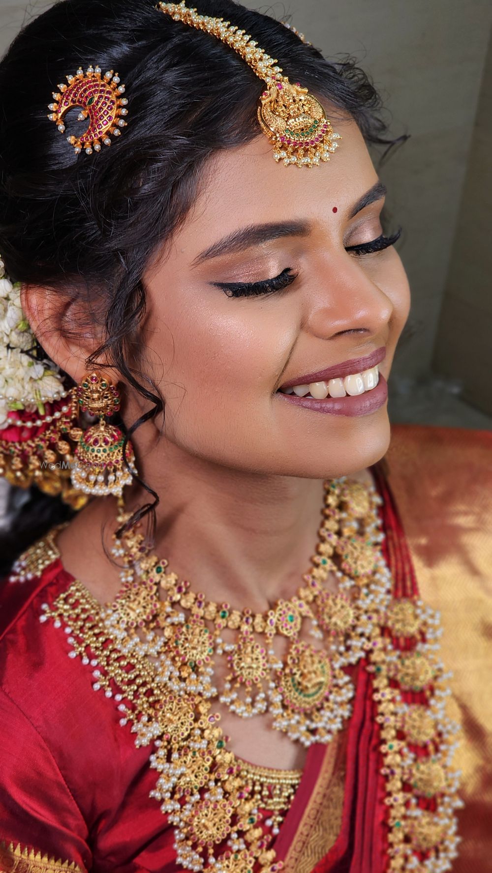 Photo From South Bride Ashvita - Sangeet & Wedding Look - By Wow - Makeup Artist Reena