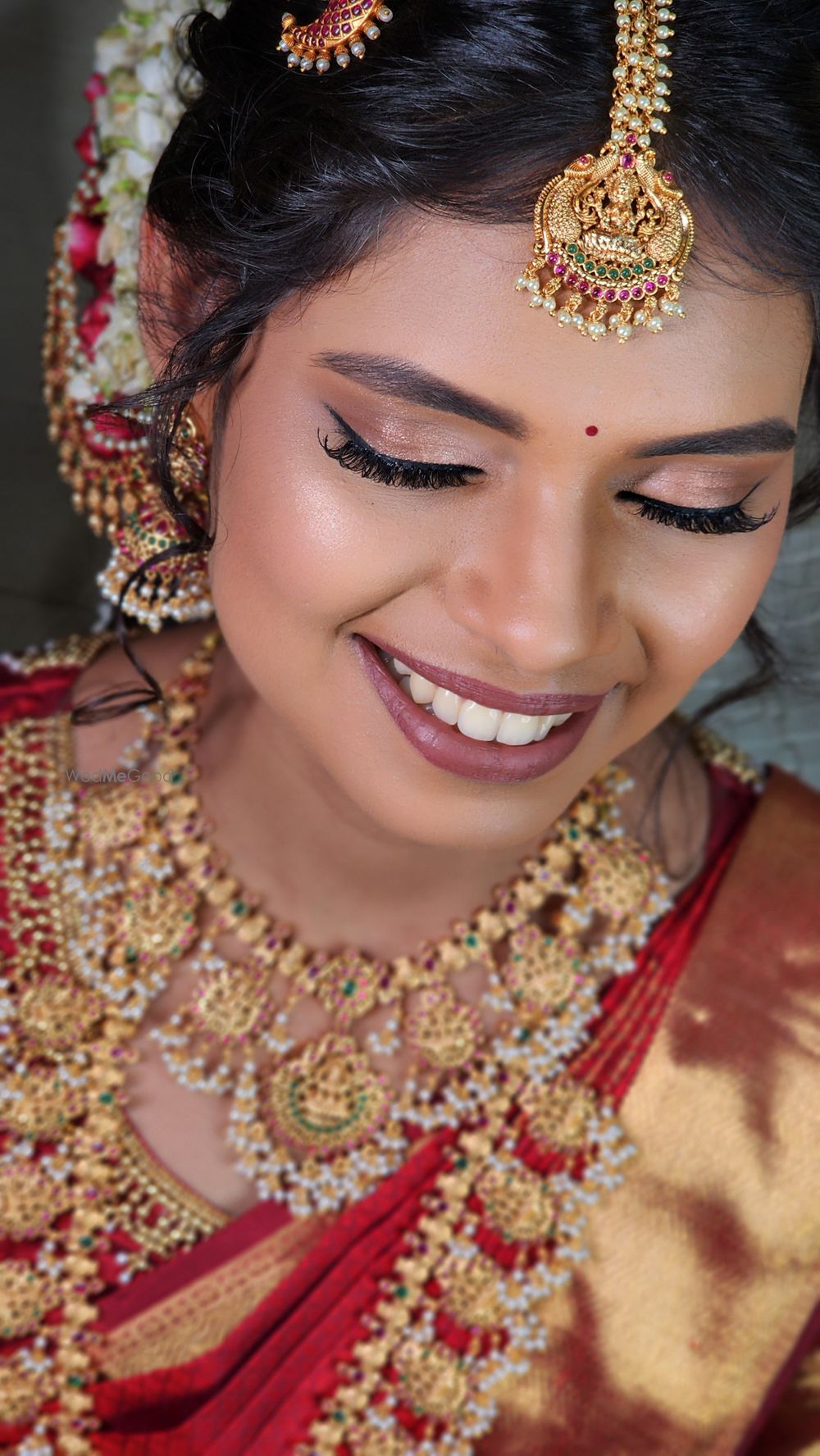 Photo From South Bride Ashvita - Sangeet & Wedding Look - By Wow - Makeup Artist Reena