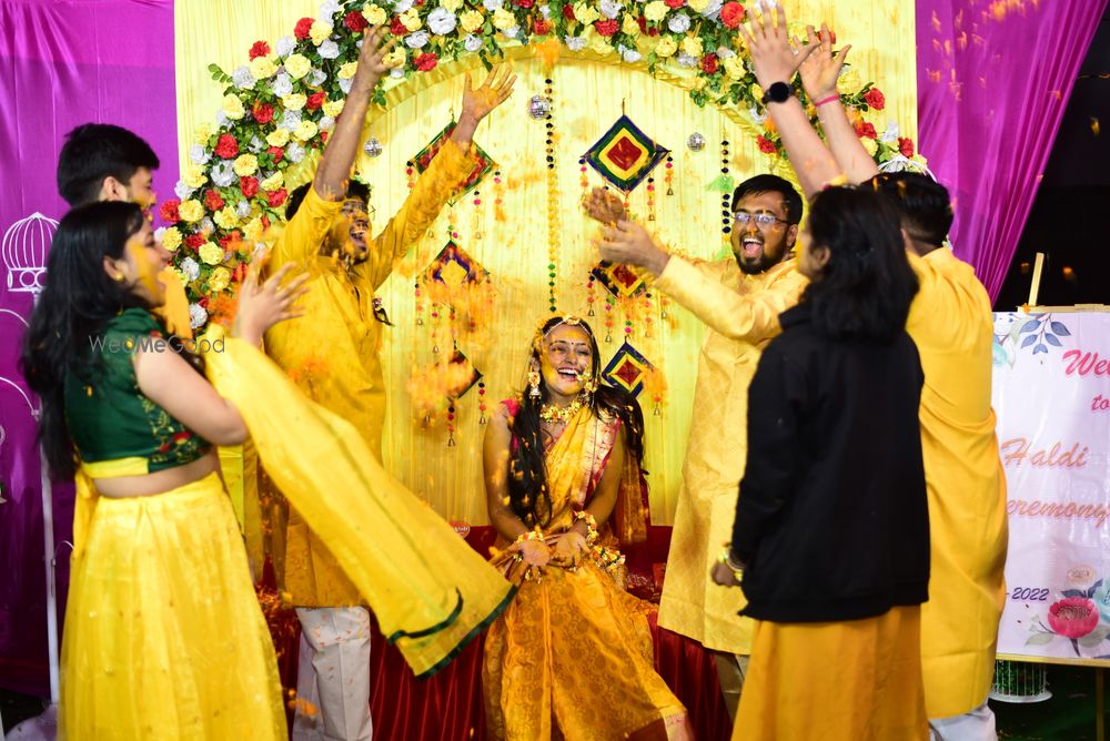 Photo From Shreya's Haldi Sangeet - By Spring Socials