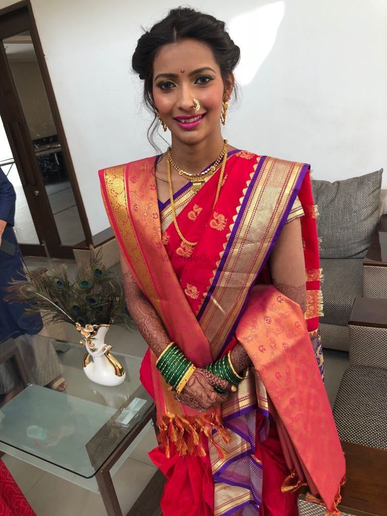 Photo From wddding phere traditional look(pranjali dube ) 18 Feb2018 - By Mayuree Mohoal  Makeovers