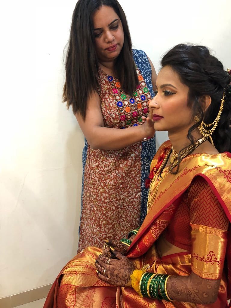 Photo From wedding reception look pranjali dube 18 Feb2018 - By Mayuree Mohoal  Makeovers