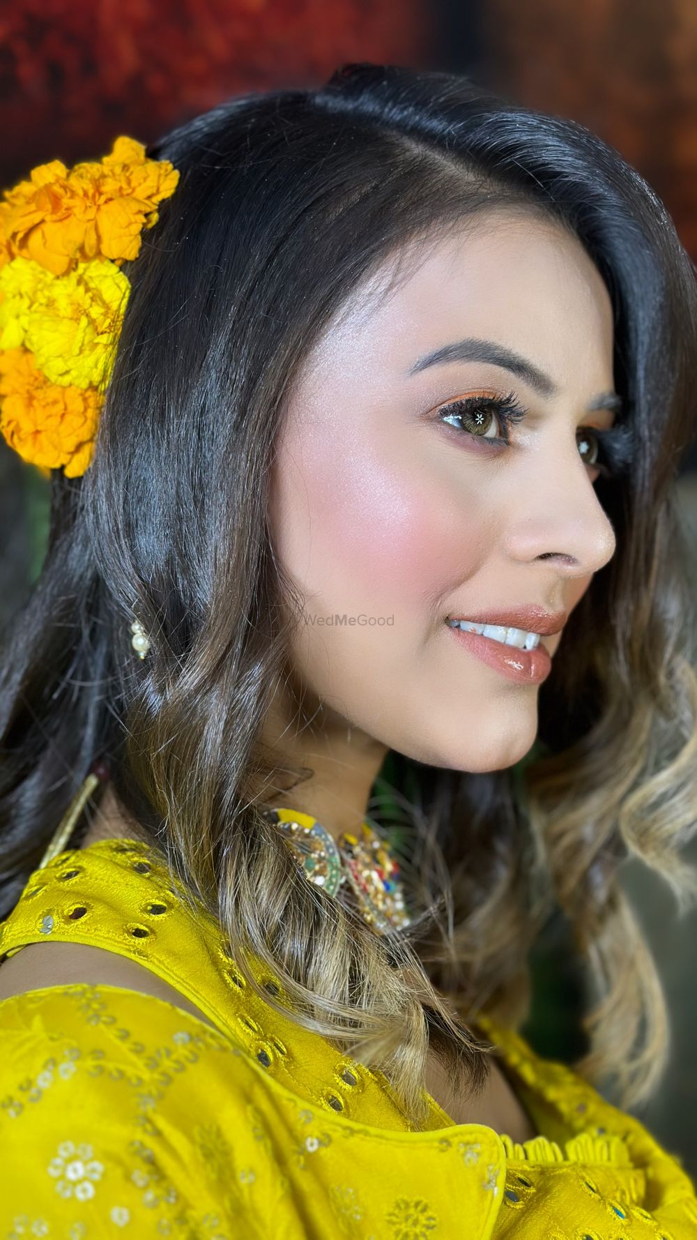 Photo From haldi look - By Makeup by Aishwarya M