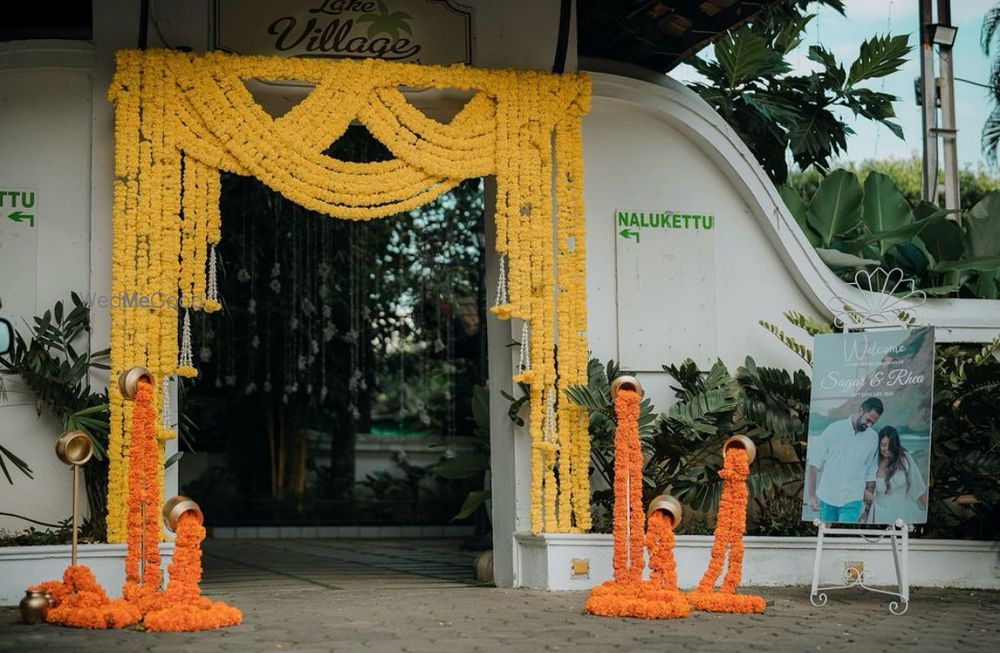 Photo From Outdoor Haldi Decor - By SANS Events and Wedding Planner