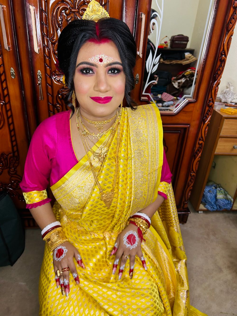 Photo From Bengali Traditional Makeover - By Mousumi's Makeup Studio & Academy