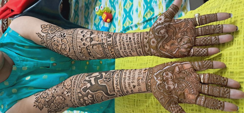 Photo From beautiful mehndi designs - By Banaras Mehandi Art