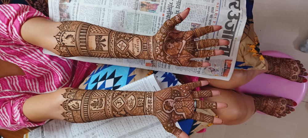 Photo From beautiful mehndi designs - By Banaras Mehandi Art