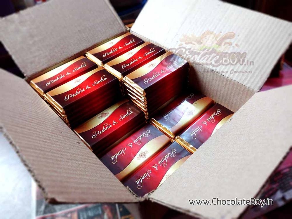 Photo From Celebrity Engagement Return Gift - By Chocolate Boy