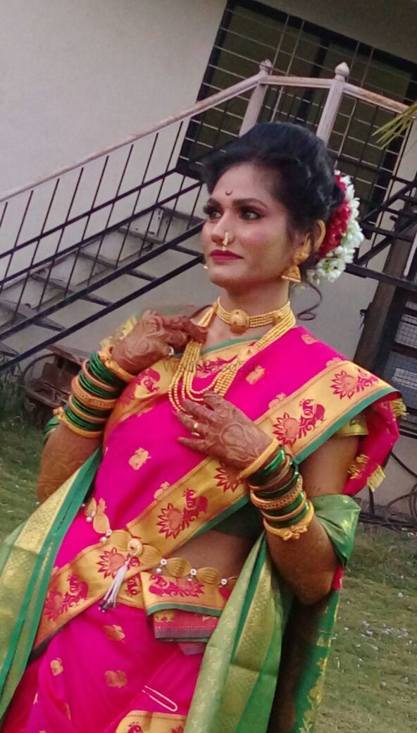 Photo From evening traditional look 7 Jan 2018Poona galande - By Mayuree Mohoal  Makeovers