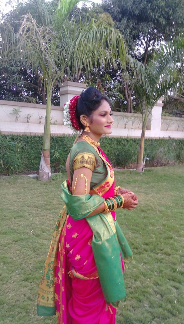 Photo From evening traditional look 7 Jan 2018Poona galande - By Mayuree Mohoal  Makeovers