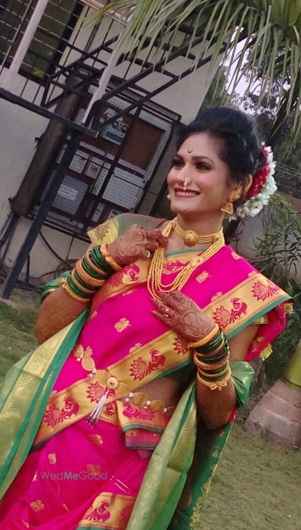 Photo From evening traditional look 7 Jan 2018Poona galande - By Mayuree Mohoal  Makeovers