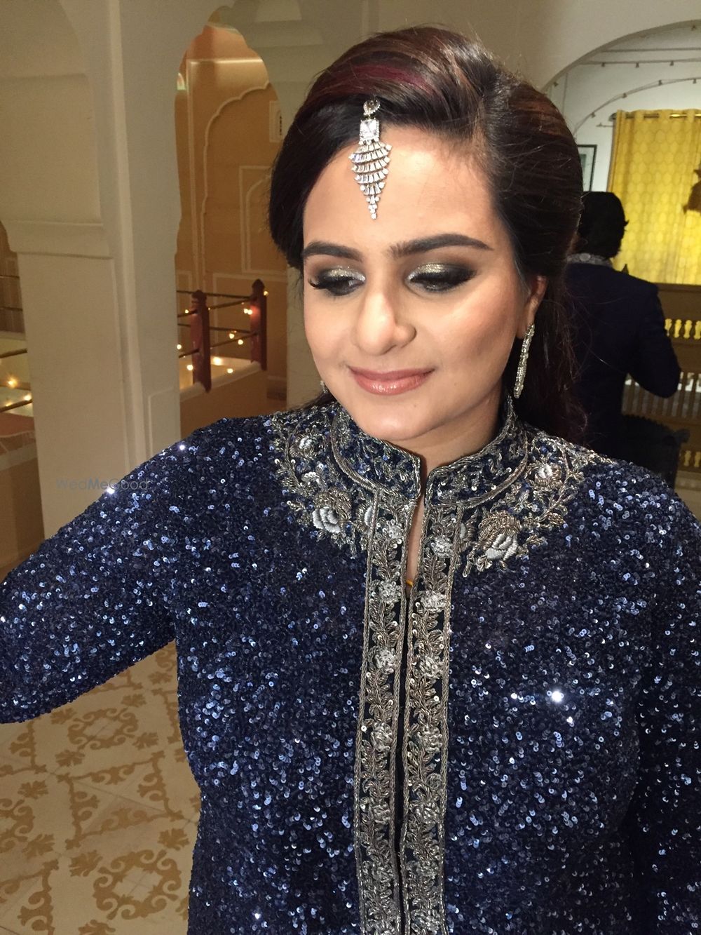 Photo From Sunehri's Samode Palace Wedding, Jaipur - By Anjie Gogna Makeup