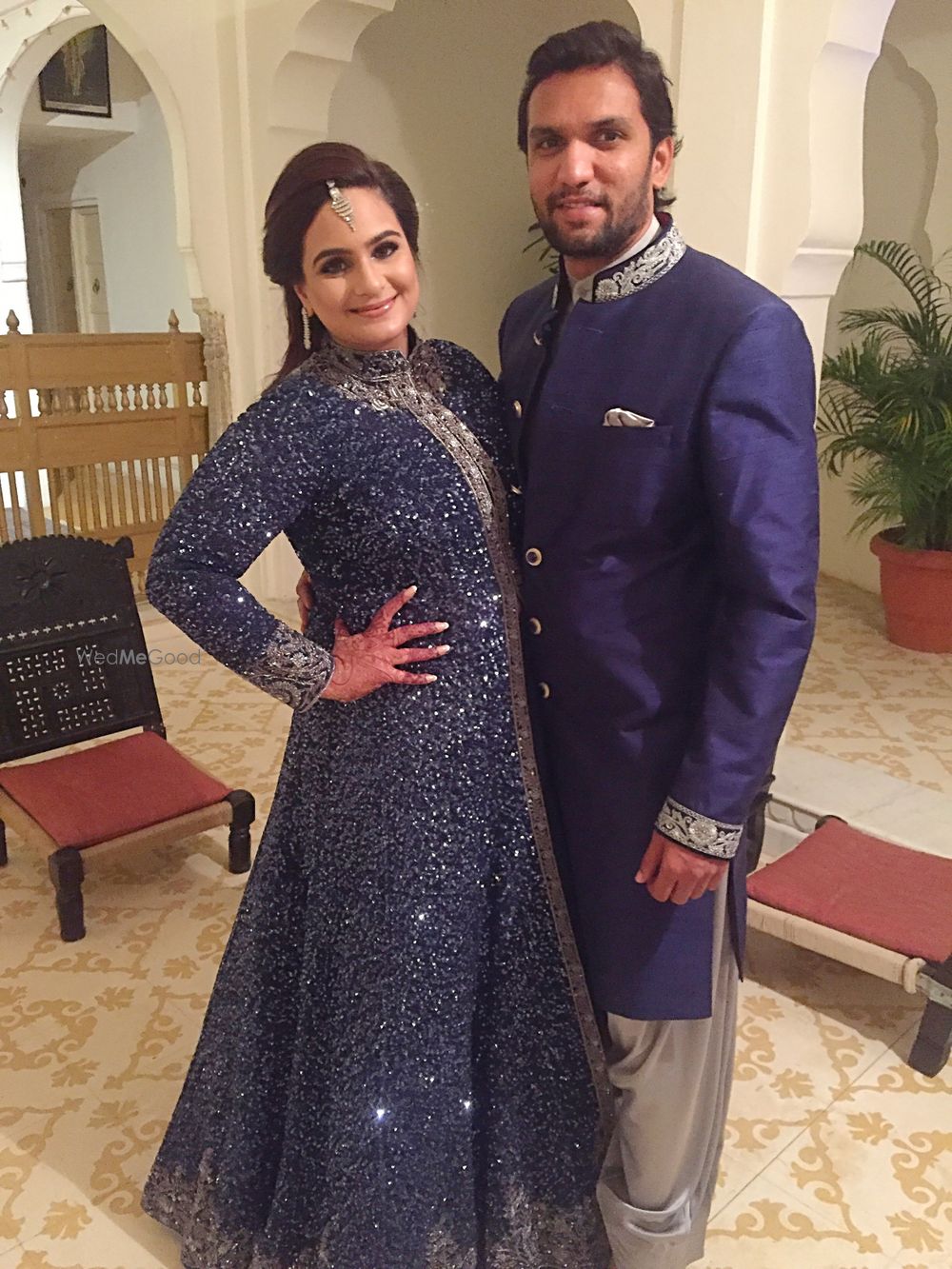 Photo From Sunehri's Samode Palace Wedding, Jaipur - By Anjie Gogna Makeup