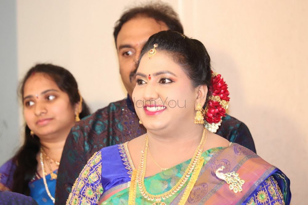 Photo From Sravani Engagement - By Vimala Reddy Makeovers