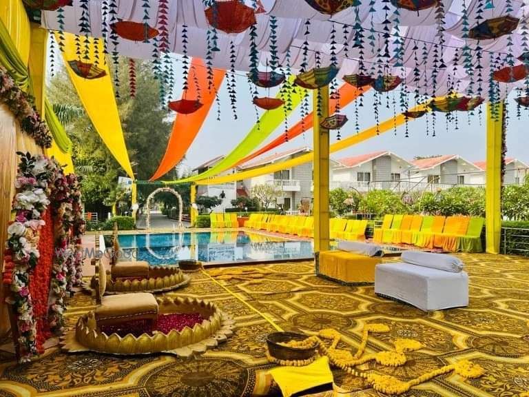 Photo From Haldi Stage And Decor - By Akasa Events