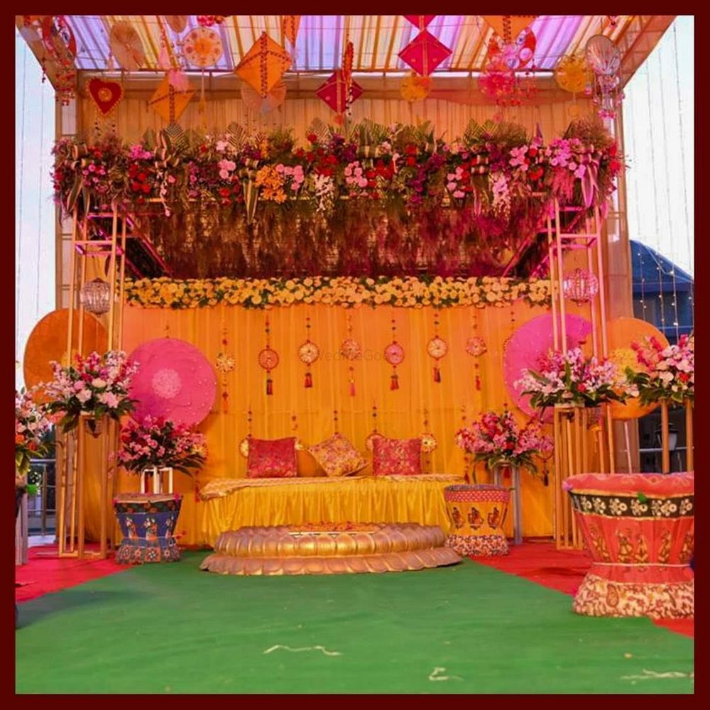 Photo From Haldi Stage And Decor - By Akasa Events