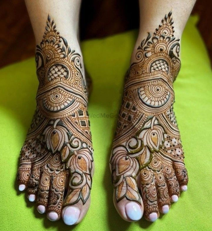 Photo From leg mehandi design - By Mohan Mehndi Artist