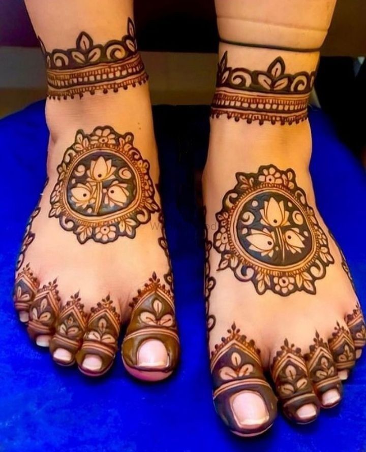 Photo From leg mehandi design - By Mohan Mehndi Artist