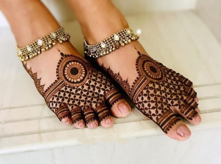 Photo From leg mehandi design - By Mohan Mehndi Artist