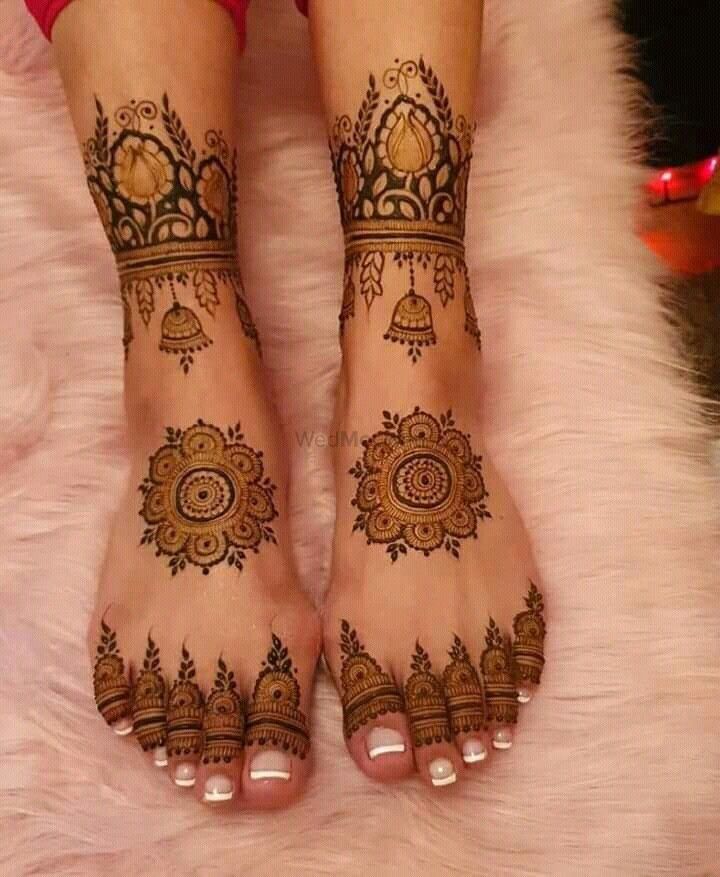 Photo From leg mehandi design - By Mohan Mehndi Artist