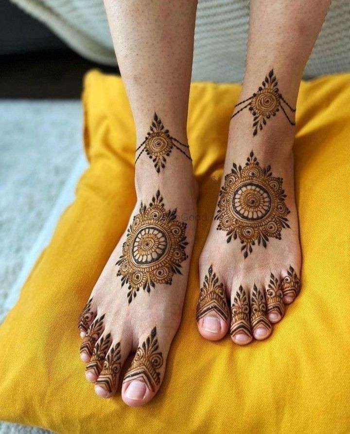 Photo From leg mehandi design - By Mohan Mehndi Artist