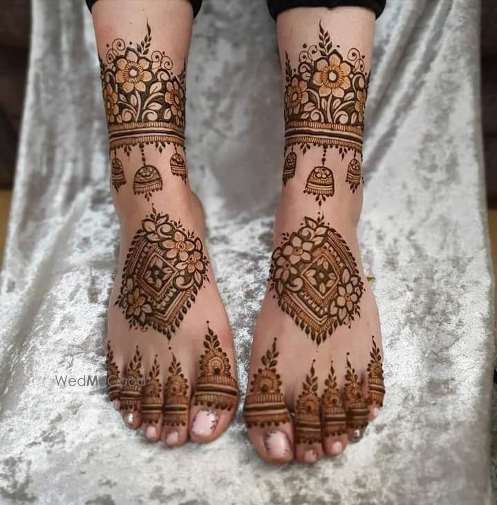 Photo From leg mehandi design - By Mohan Mehndi Artist