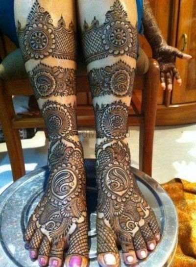 Photo From leg mehandi design - By Mohan Mehndi Artist