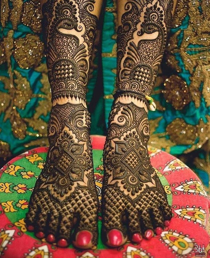 Photo From leg mehandi design - By Mohan Mehndi Artist