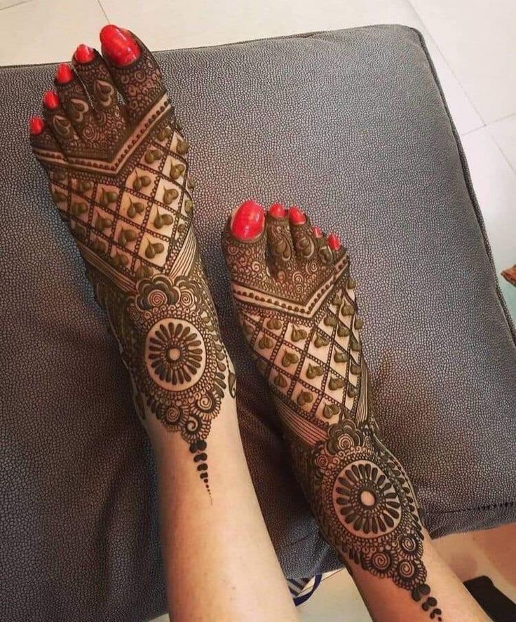 Photo From leg mehandi design - By Mohan Mehndi Artist