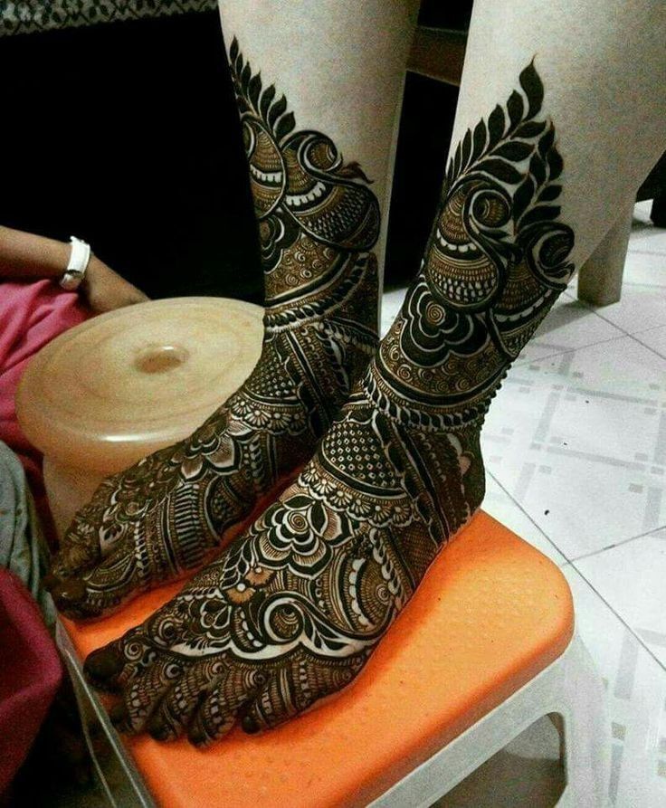 Photo From leg mehandi design - By Mohan Mehndi Artist