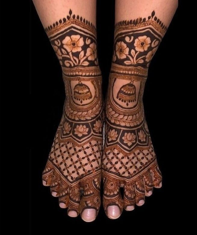 Photo From leg mehandi design - By Mohan Mehndi Artist