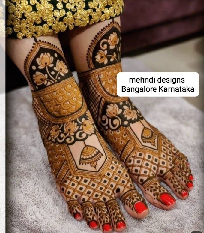 Photo From leg mehandi design - By Mohan Mehndi Artist