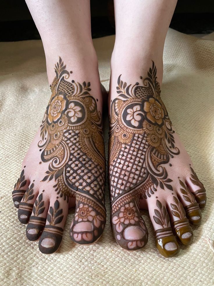 Photo From leg mehandi design - By Mohan Mehndi Artist