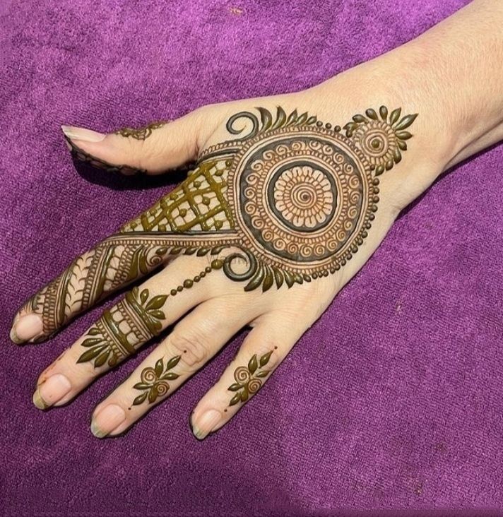 Photo From back side mehandi design - By Mohan Mehndi Artist