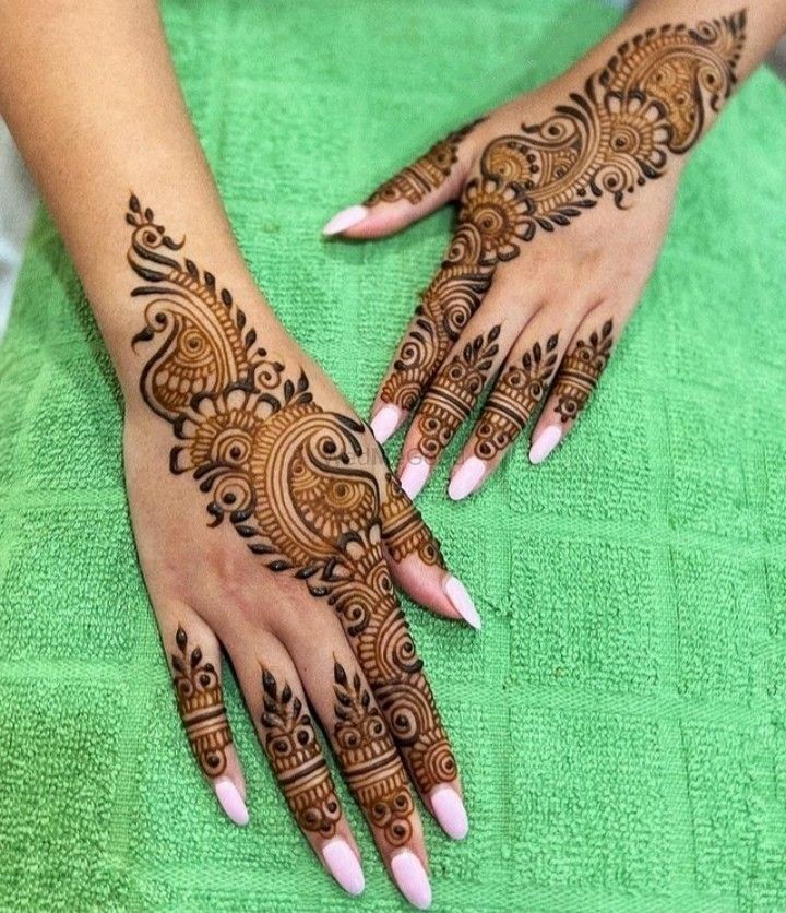 Photo From back side mehandi design - By Mohan Mehndi Artist