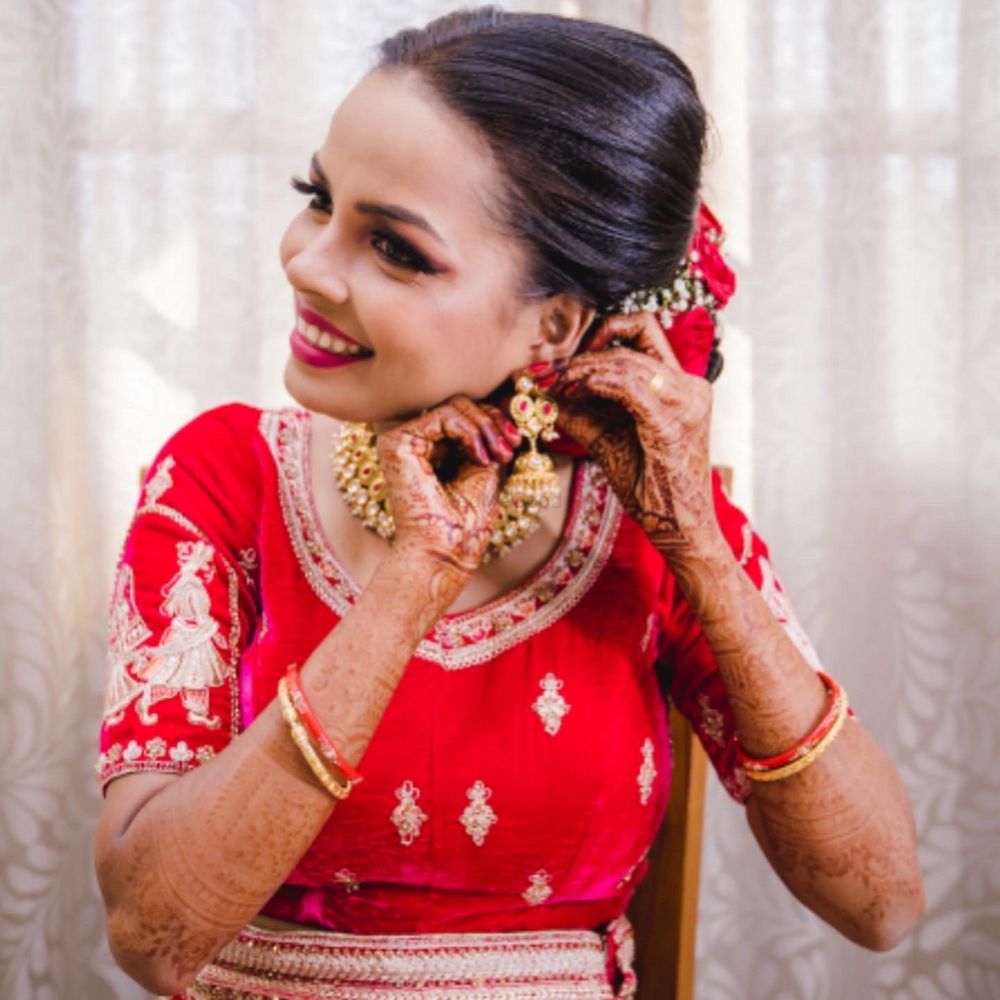 Photo From Bride shravni  - By Blush Makeovers