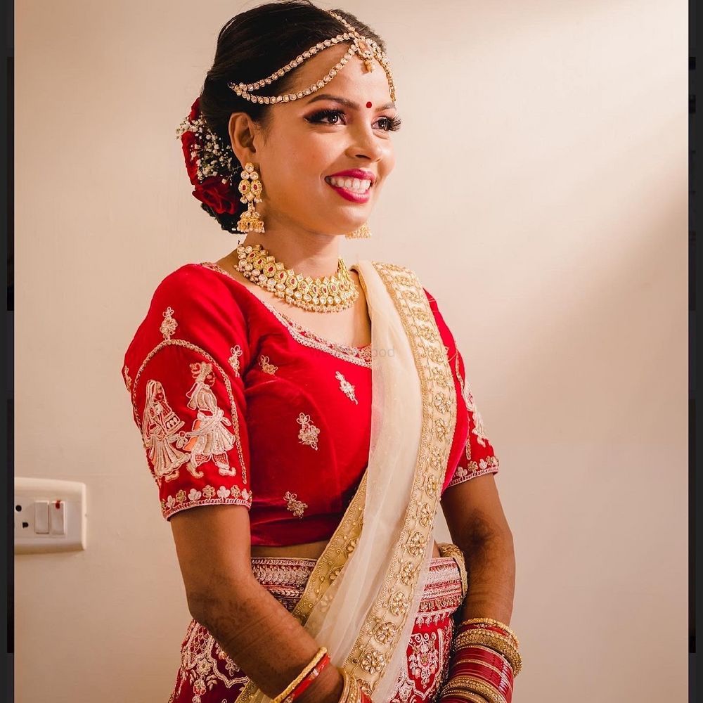 Photo From Bride shravni  - By Blush Makeovers
