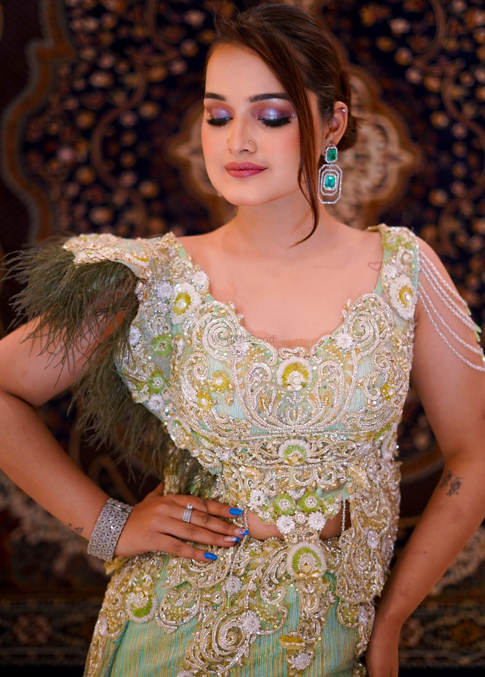 Photo From Glittery Glam Look - By Aastha Makeup Artist