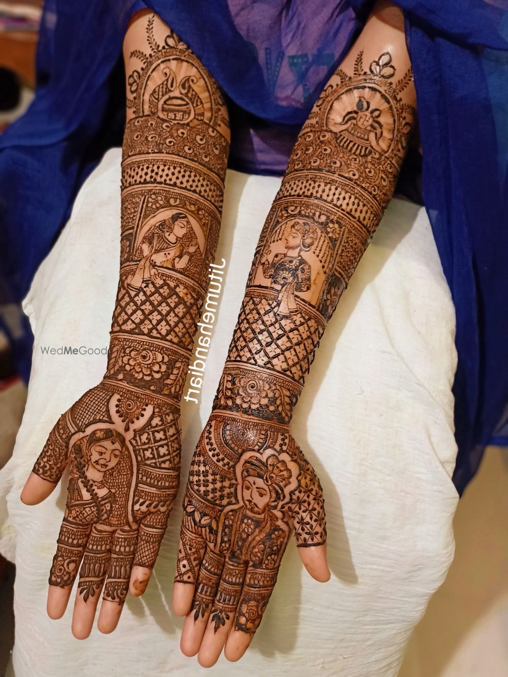 Photo From bridal mehandi - By Chandrapur Mehandi Art