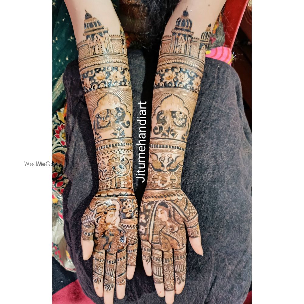 Photo From bridal mehandi - By Chandrapur Mehandi Art