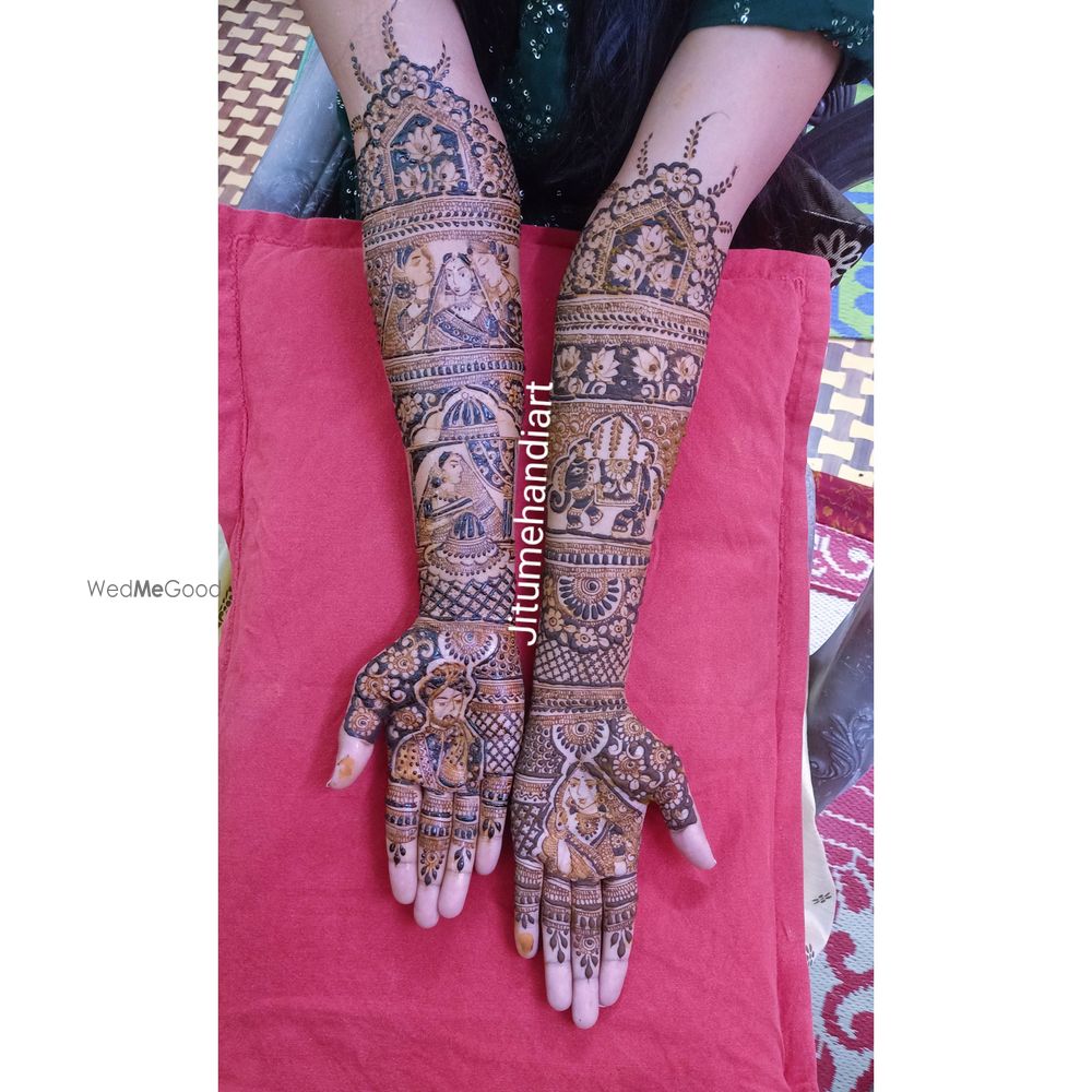 Photo From bridal mehandi - By Chandrapur Mehandi Art