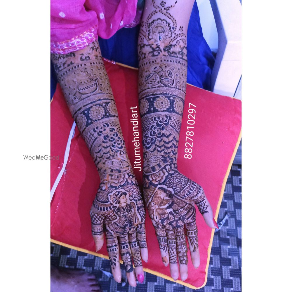 Photo From bridal mehandi - By Chandrapur Mehandi Art