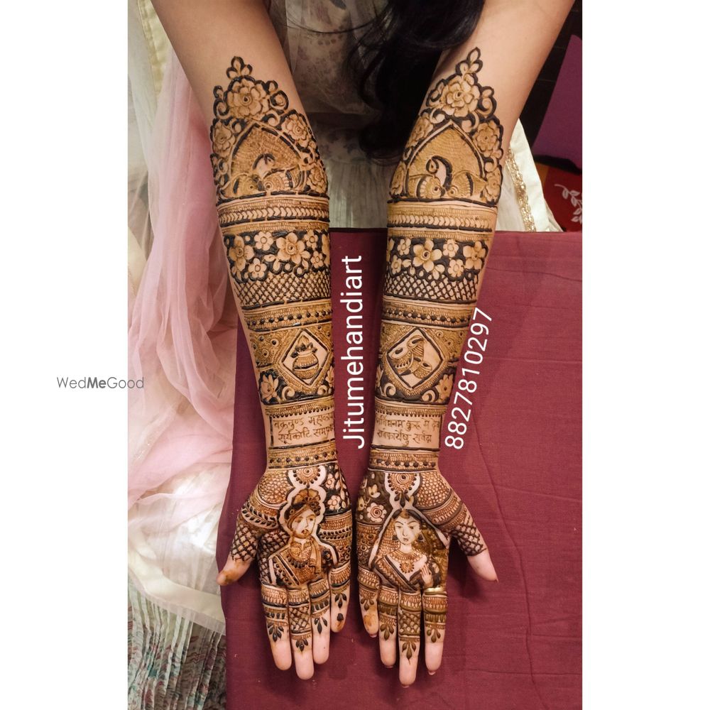 Photo From bridal mehandi - By Chandrapur Mehandi Art