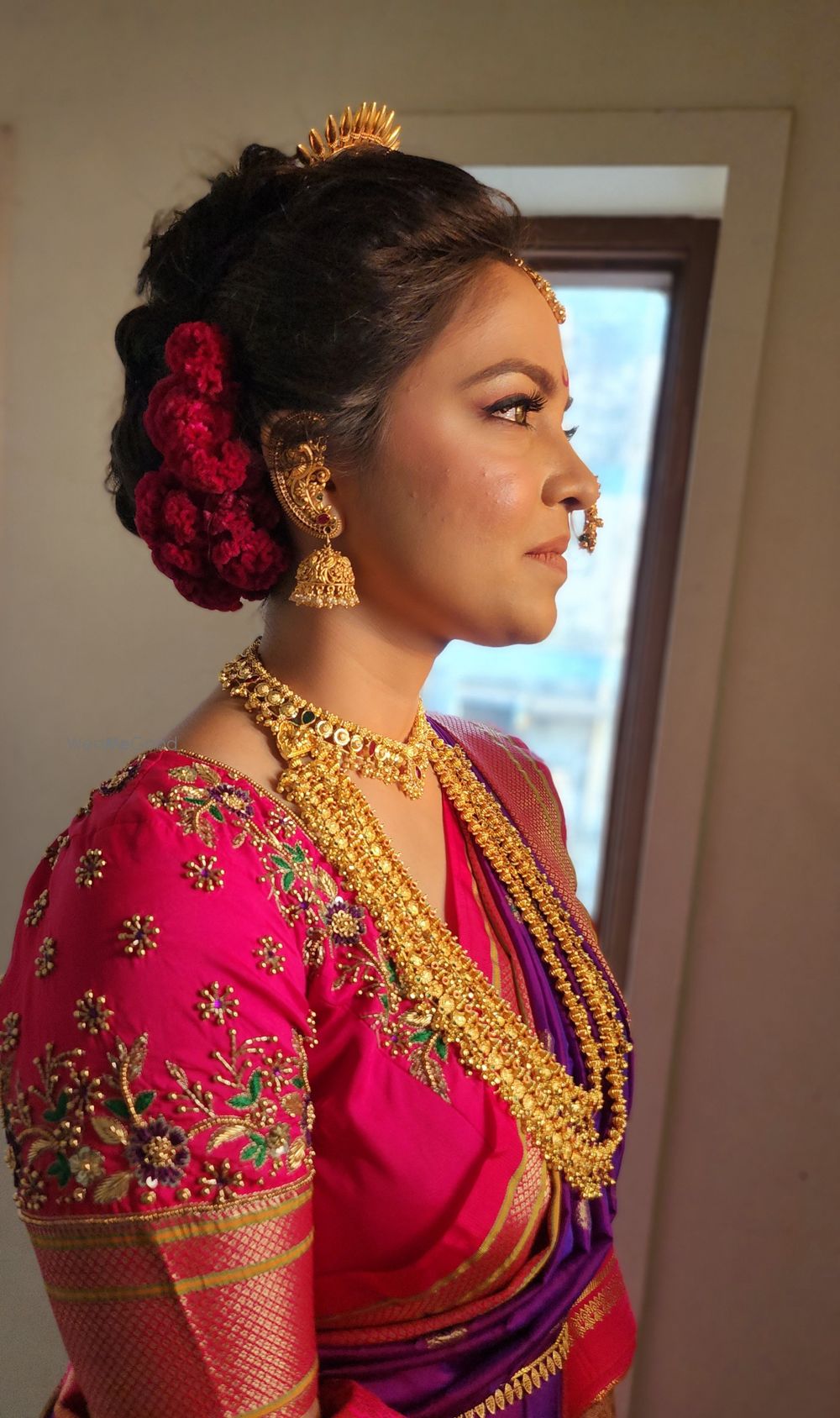 Photo From Bride Shruti Wedding n Reception - By Wow - Makeup Artist Reena