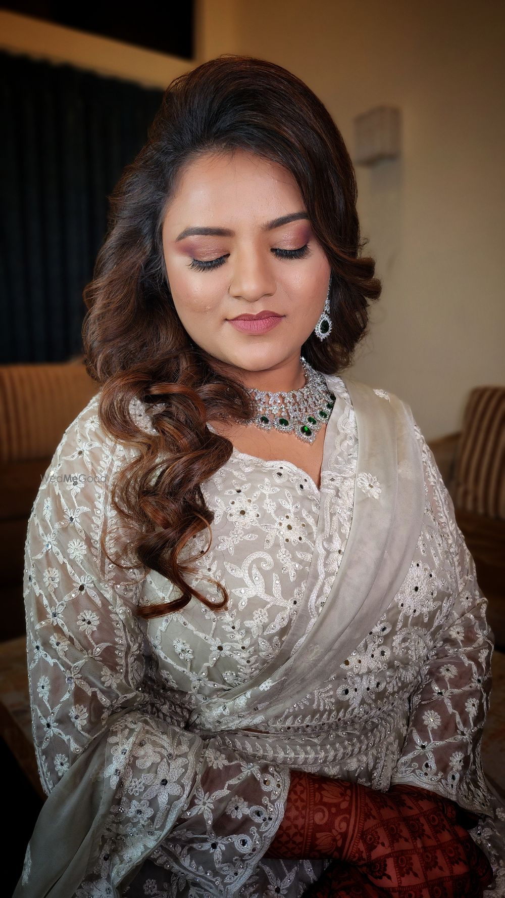 Photo From Bride Surbhi Nigam - Pooja look haldi Sangeet wedding - By Wow - Makeup Artist Reena