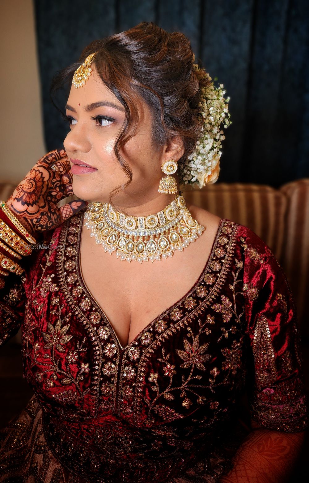 Photo From Bride Surbhi Nigam - Pooja look haldi Sangeet wedding - By Wow - Makeup Artist Reena