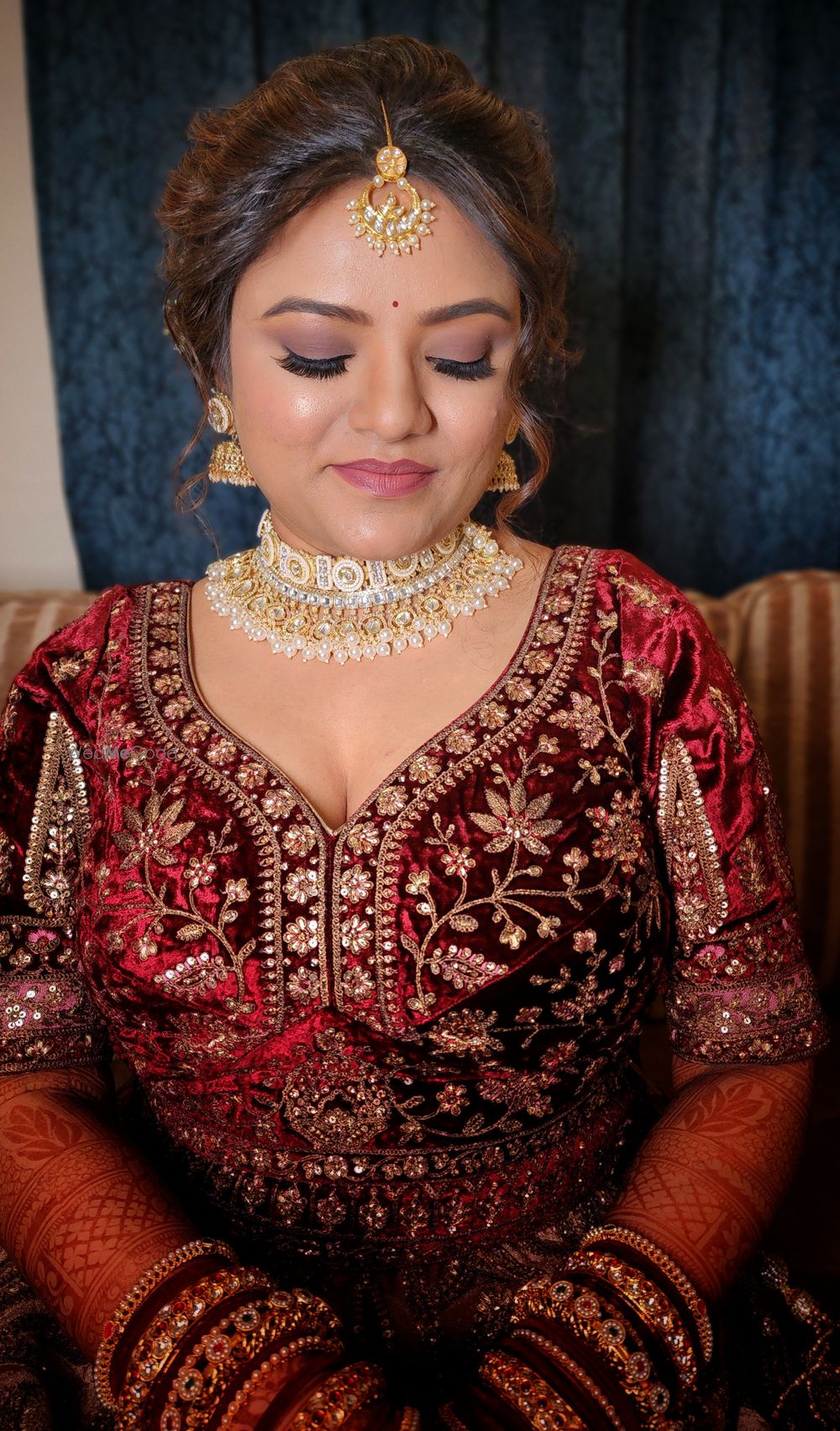 Photo From Bride Surbhi Nigam - Pooja look haldi Sangeet wedding - By Wow - Makeup Artist Reena