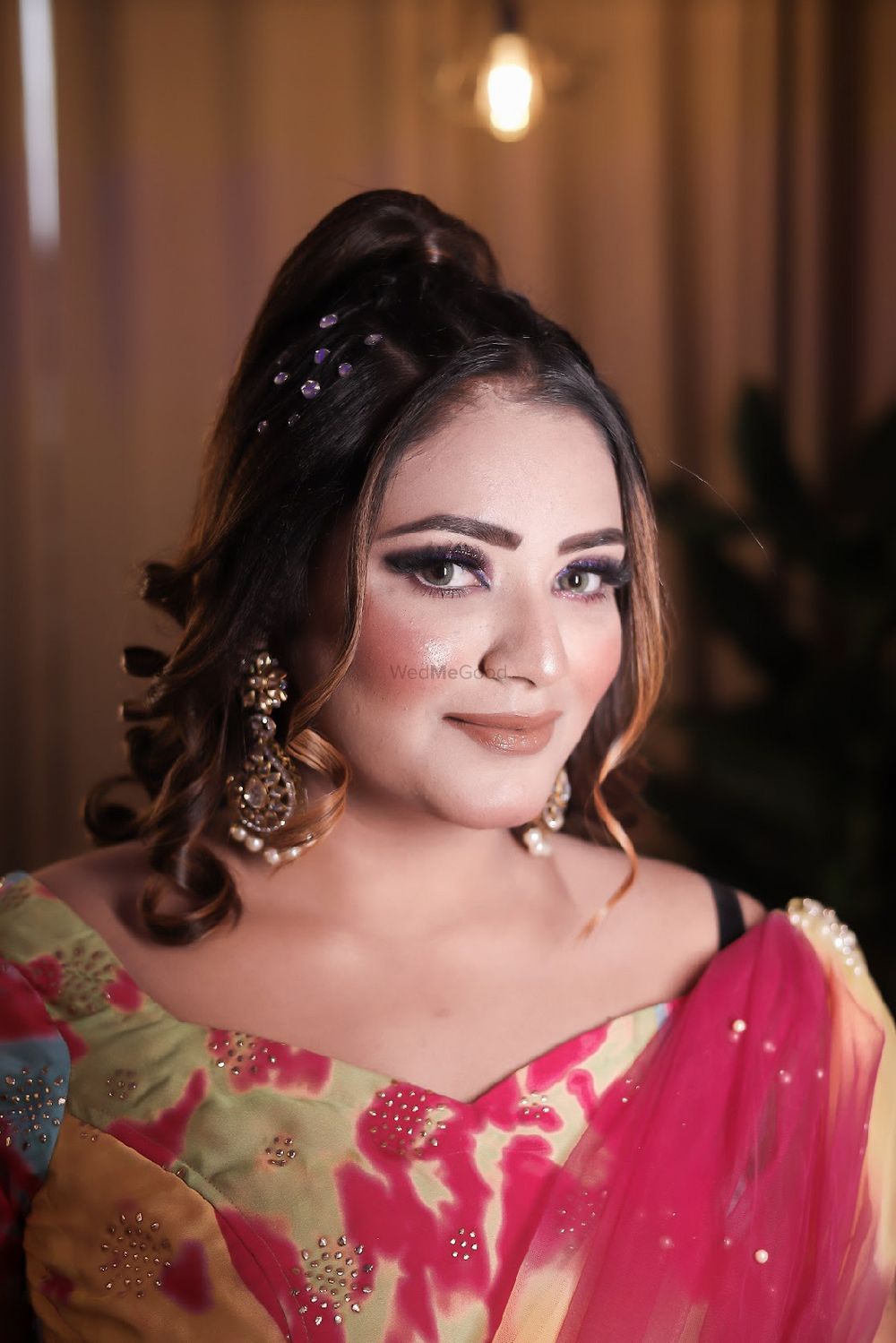 Photo From Haldi Glam Look - By Sheena Makeovers