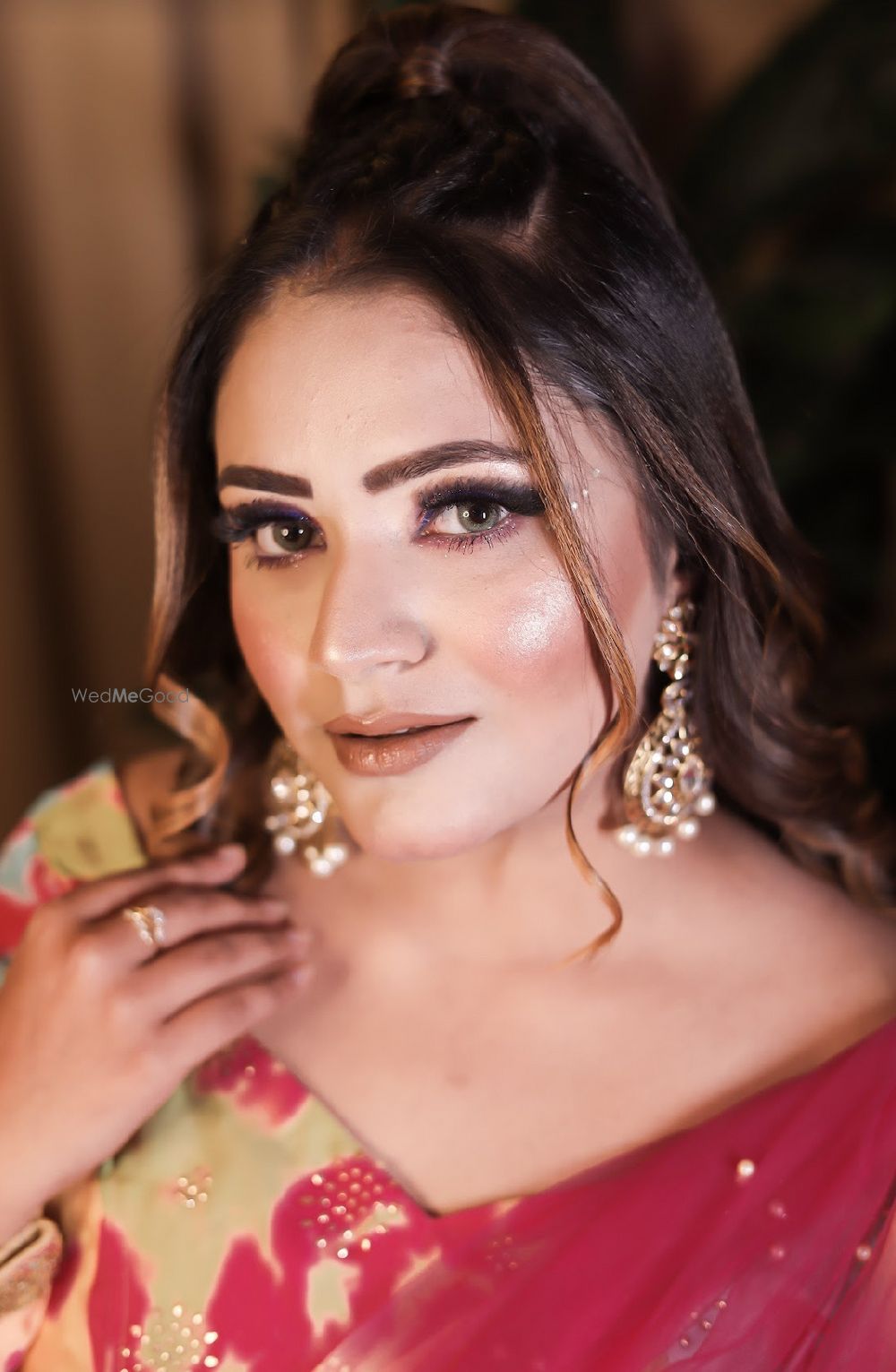 Photo From Haldi Glam Look - By Sheena Makeovers